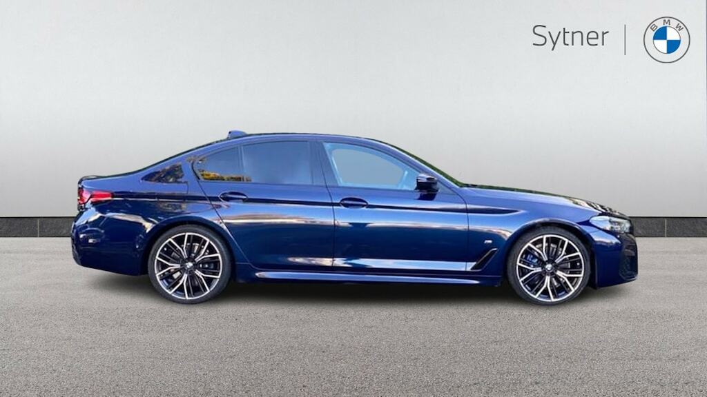 BMW 5 Series 520D Xdrive Mht M Sport Step Blue #3