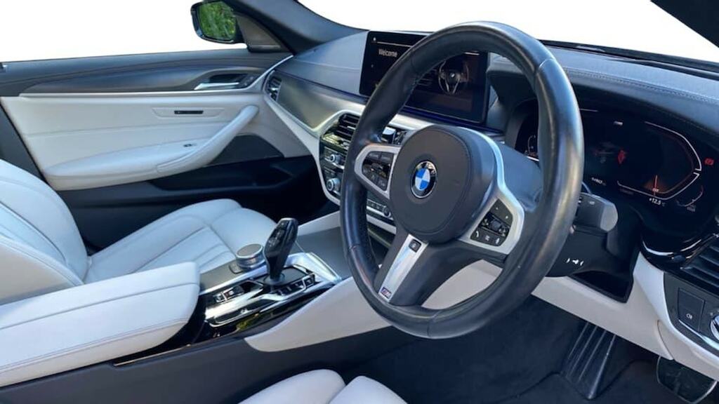 BMW 5 Series 520D Xdrive Mht M Sport Step Blue #6