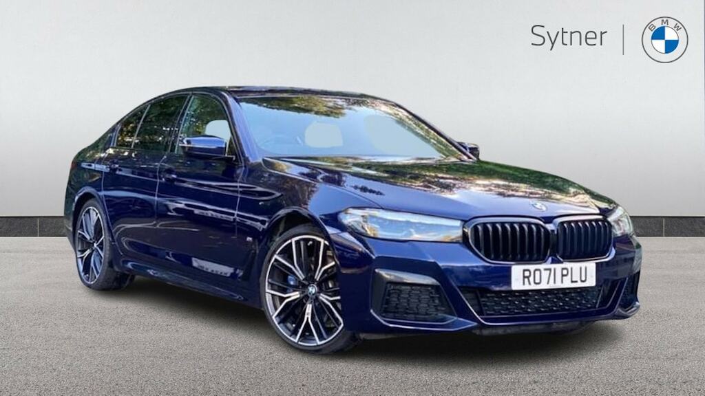 BMW 5 Series 520D Xdrive Mht M Sport Step Blue