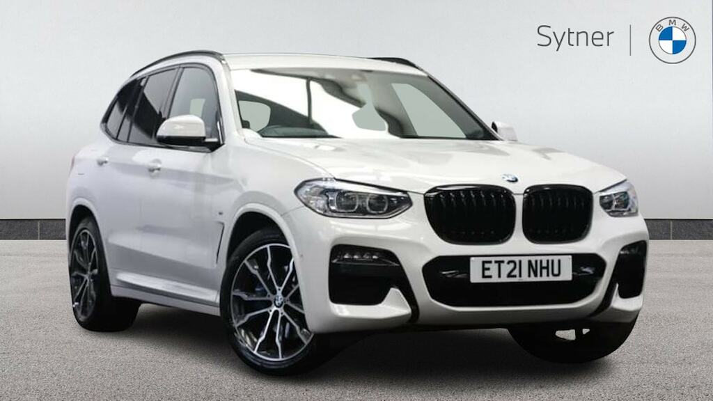 BMW X3 Xdrive20d M Sport Step White