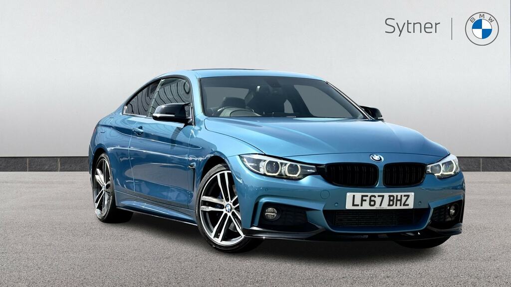 BMW 4 Series Gran Coupe 420D 190 M Sport Professional Media Blue