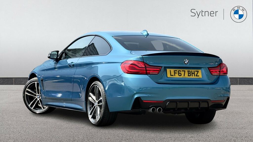 BMW 4 Series Gran Coupe 420D 190 M Sport Professional Media Blue #2