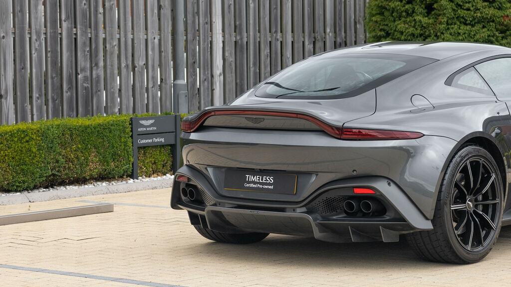 Aston Martin V8 Vantage Coupe V8 Coupe Silver #43
