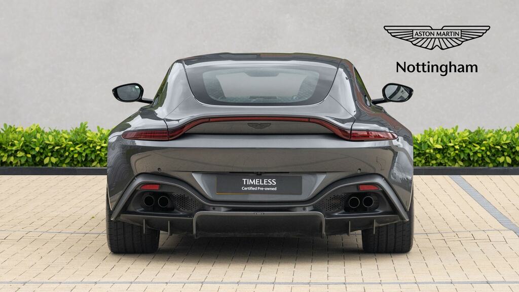Aston Martin V8 Vantage Coupe V8 Coupe Silver #10