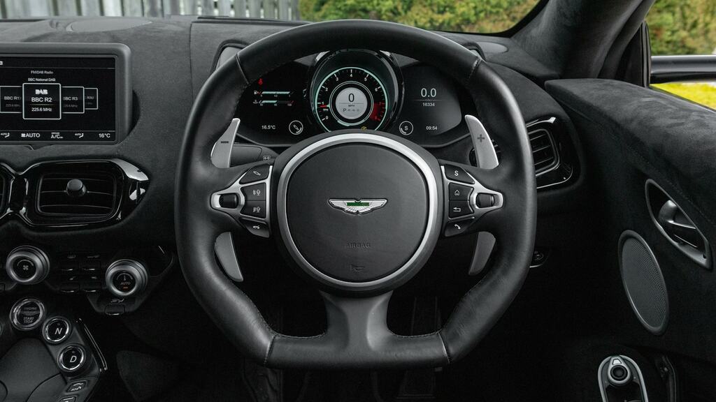 Aston Martin V8 Vantage Coupe V8 Coupe Silver #17