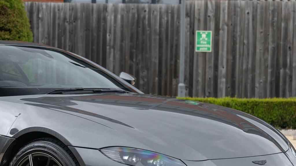 Aston Martin V8 Vantage Coupe V8 Coupe Silver #27