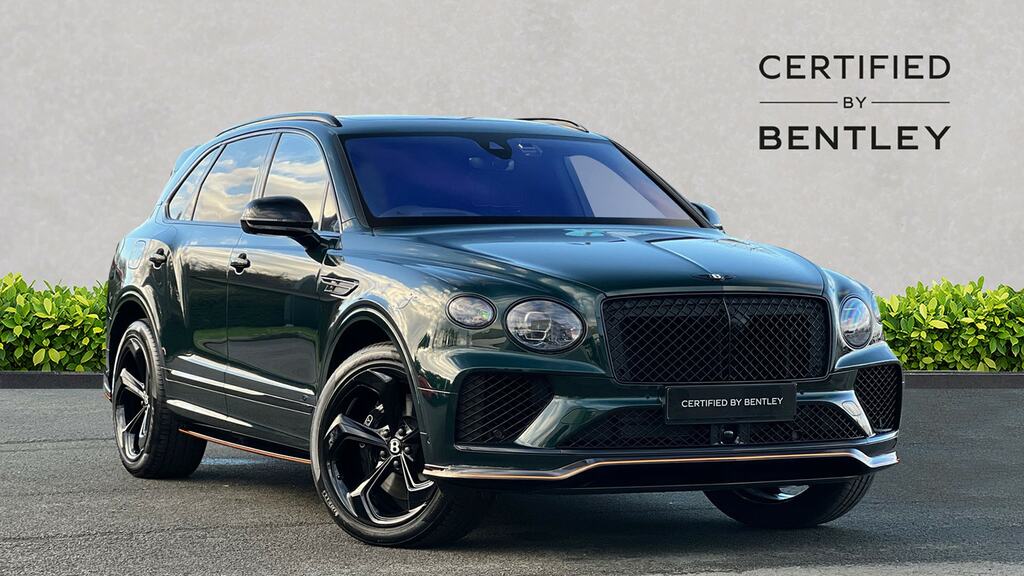 Bentley Bentayga 4.0 V8 S Black Edition Touring Spec Green