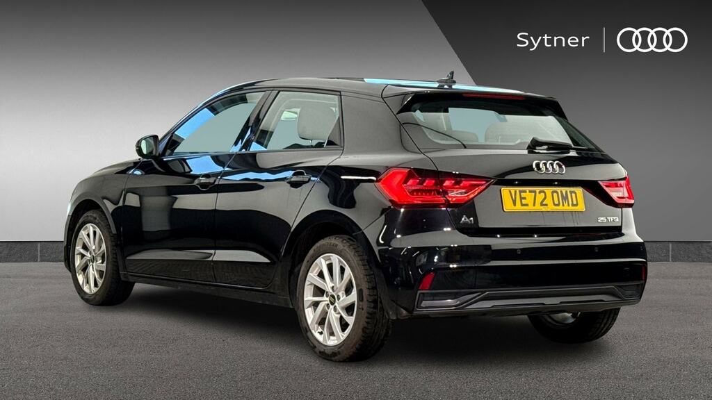 Audi A1 25 Tfsi Sport VE72OMD Black #3