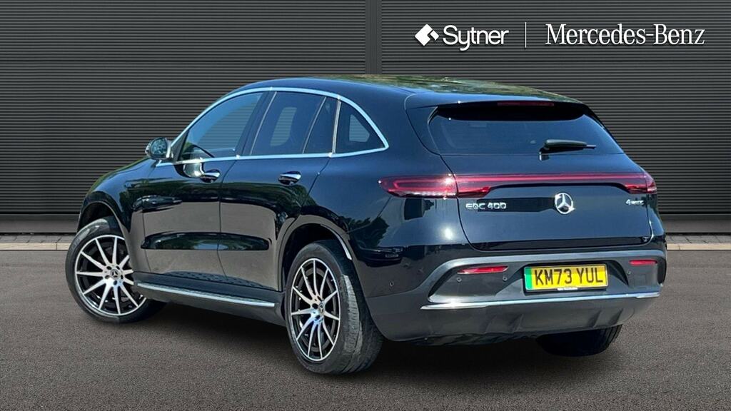 Mercedes-Benz EQC Eqc 400 300Kw Amg Line 80Kwh KM73YUL Black #2