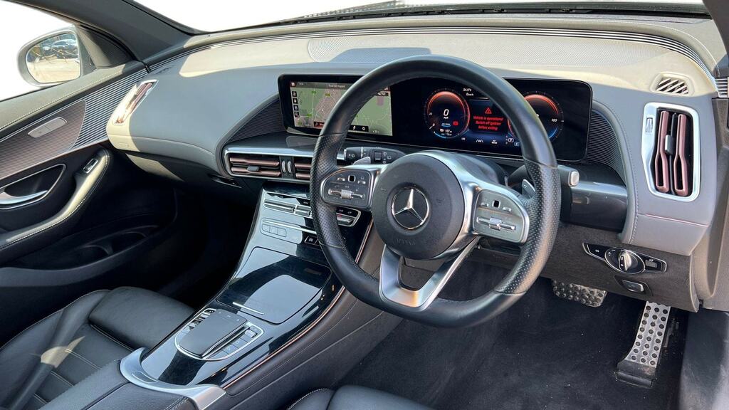 Mercedes-Benz EQC Eqc 400 300Kw Amg Line 80Kwh KM73YUL Black #3