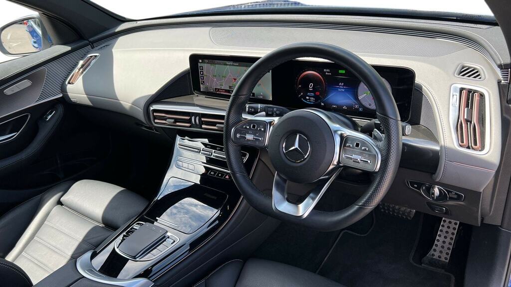 Mercedes-Benz EQC Eqc 400 300Kw Amg Line Edition 80Kwh KT73XGH Blue #3