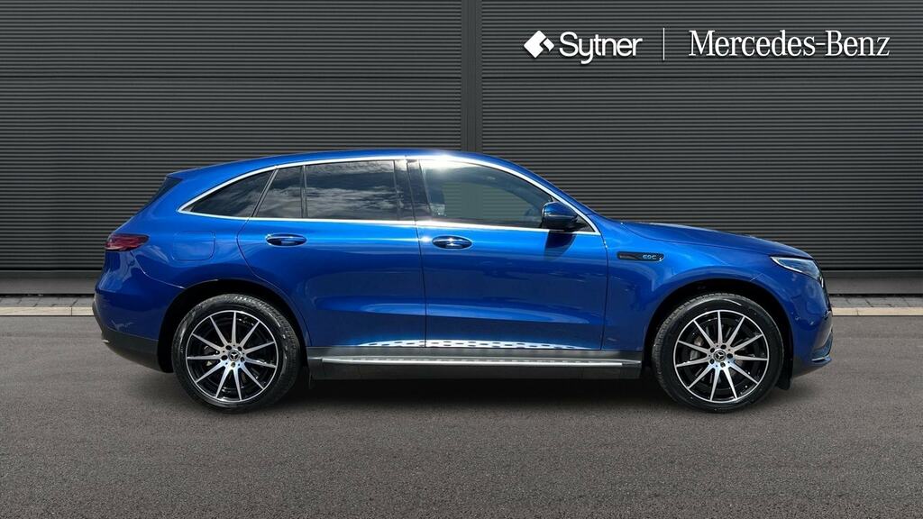 Mercedes-Benz EQC Eqc 400 300Kw Amg Line Edition 80Kwh KT73XGH Blue #4