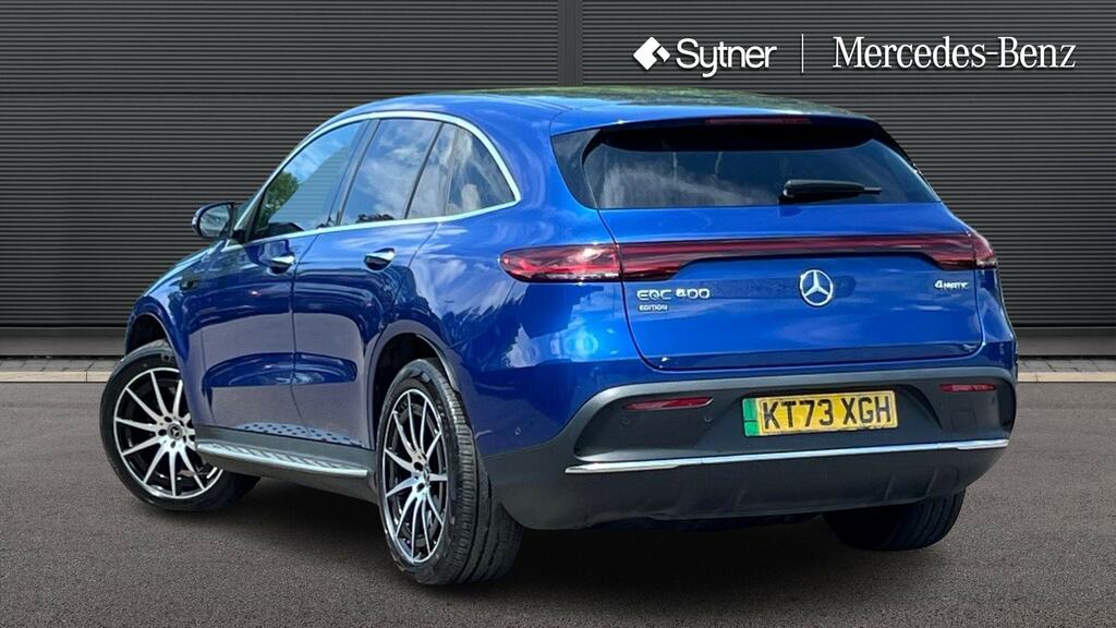Mercedes-Benz EQC Eqc 400 300Kw Amg Line Edition 80Kwh KT73XGH Blue #2
