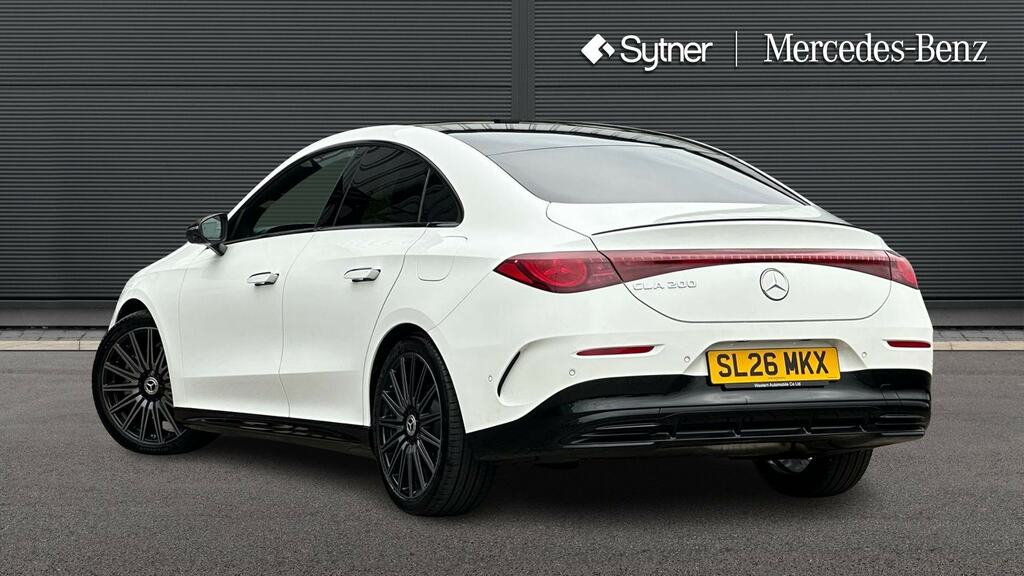 Mercedes-Benz CLA Class Cla 200 Amg Line Premium Plus White #2