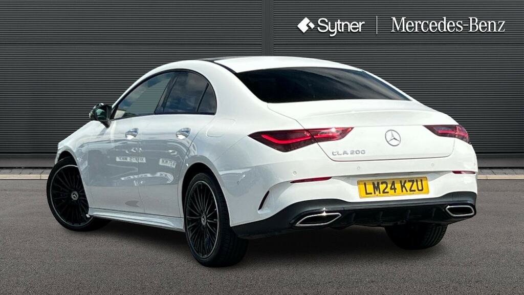 Mercedes-Benz CLA Class Cla 200 Amg Line Premium Plus Tip White #2