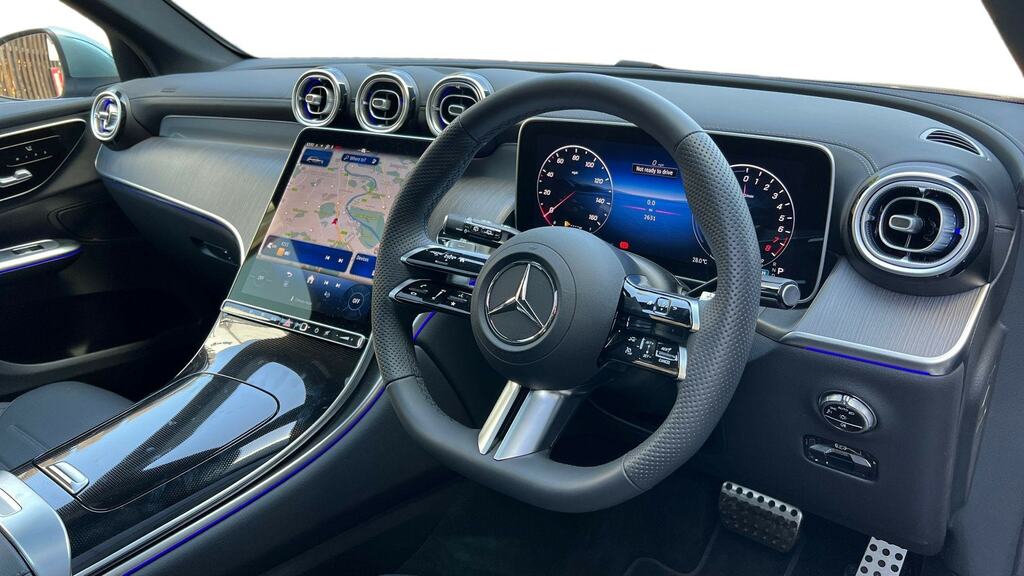 Mercedes-Benz GLC Class Glc 300E 4Matic Amg Line Premium 9G-tronic KS75BKD Silver #3