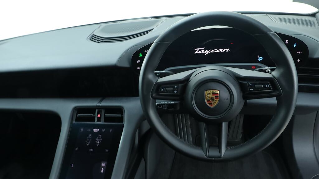 Porsche Taycan Turbo S Black #8