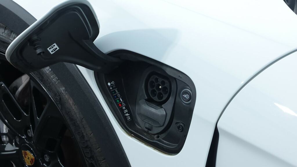 Porsche Taycan Turbo S Black #23