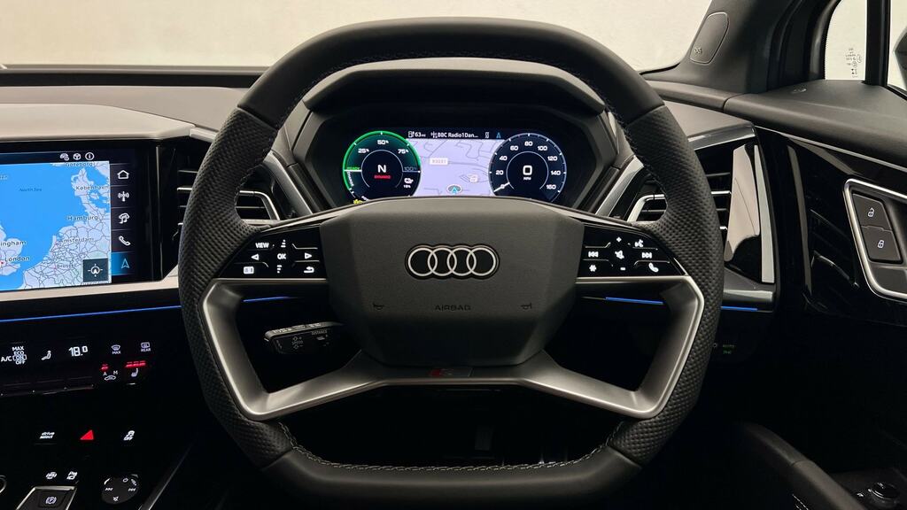 Audi Q4 E Tron 45 Black Edition Sportback 82Kwh Blue #10