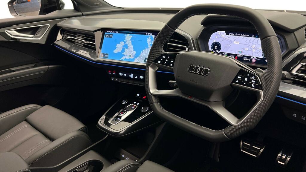 Audi Q4 E Tron 210Kw 45 82Kwh Black Edition Tech Pack Grey #6