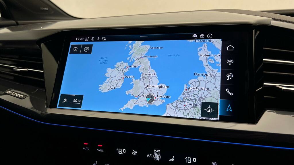 Audi Q4 E Tron 45 Black Edition Sportback 82Kwh Blue #12