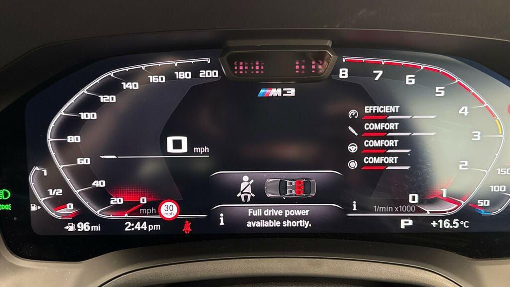 BMW M3 3.0 Biturbo Competition Steptronic Euro 6 Ss Blue #9