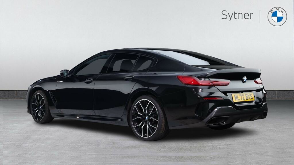 BMW 8 Series Gran Coupe 840I M Sport ML72BXS Black #2