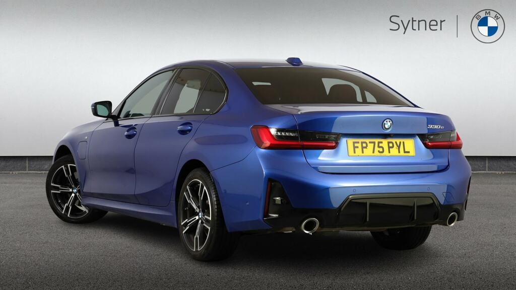 BMW 3 Series 330E 22.3 Kwh M Sport Step FP75PYL Blue #2