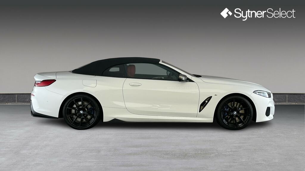 BMW 8 Series M850i Xdrive White #5