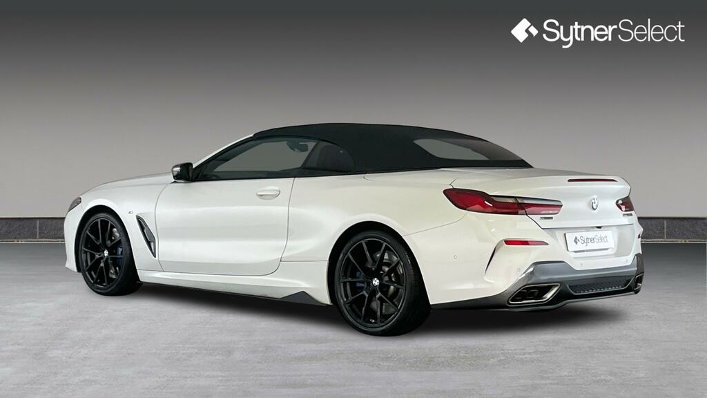 BMW 8 Series M850i Xdrive White #3