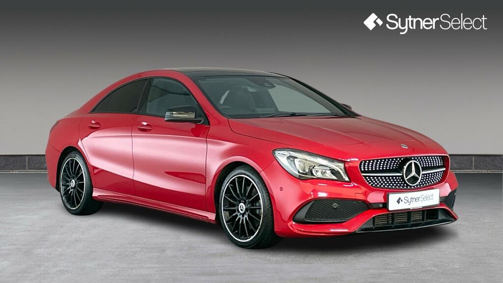 Mercedes-Benz CLA Class Amg Line White #1