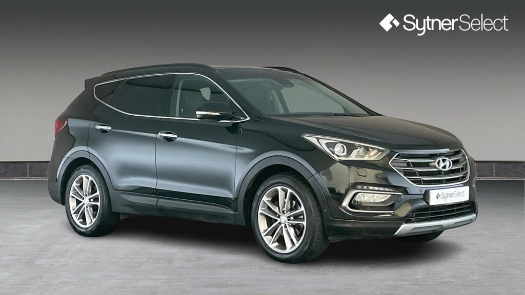 Hyundai Santa Fe 2.2 Crdi Blue Drive Premium Se 7 Seats Black