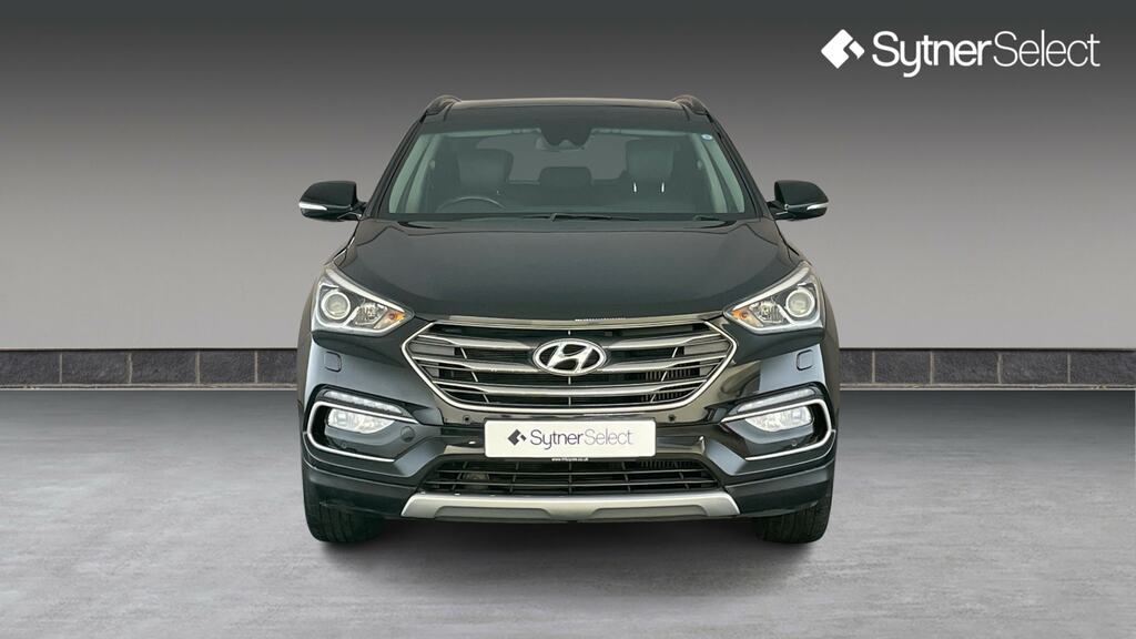 Hyundai Santa Fe 2.2 Crdi Blue Drive Premium Se 7 Seats Black #4