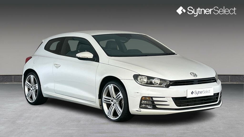 Volkswagen Scirocco 2.0 Tdi Bluemotion Tech R-line White
