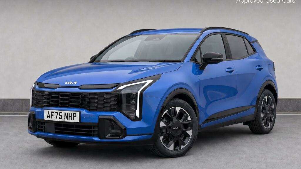 Kia Sportage 1.6T Gdi Hev Gt-line AF75NHP Blue #2