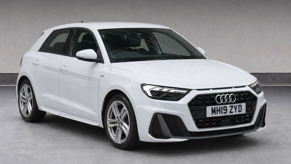 Audi A1 30 Tfsi S Line MH19ZYD White