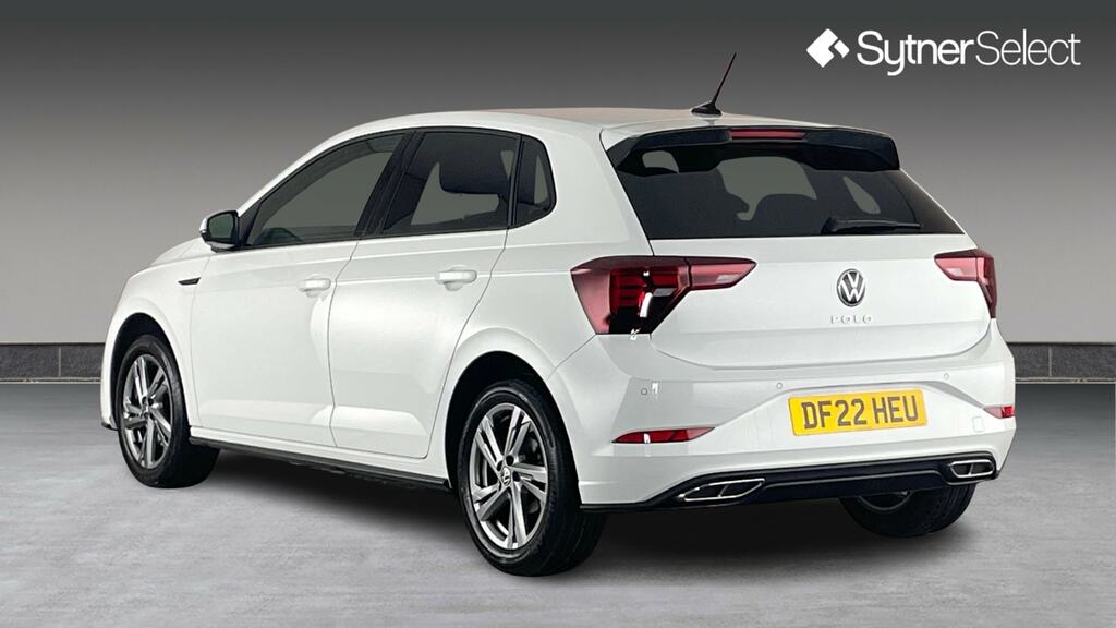 Volkswagen Polo 1.0 Tsi 110 R-line Dsg DF22HEU White #2