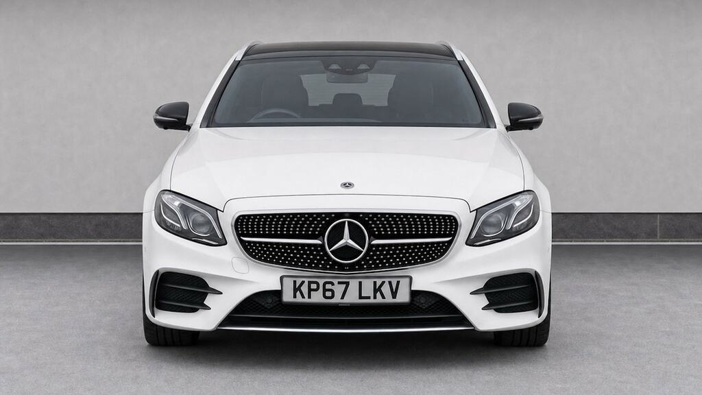 Mercedes-Benz E Class E400 4Matic Amg Line Premium 9G-tronic Blue #5