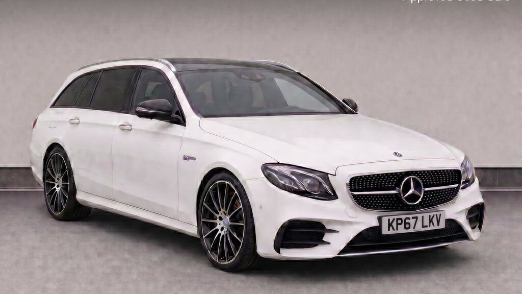 Mercedes-Benz E Class E400 4Matic Amg Line Premium 9G-tronic Blue #1