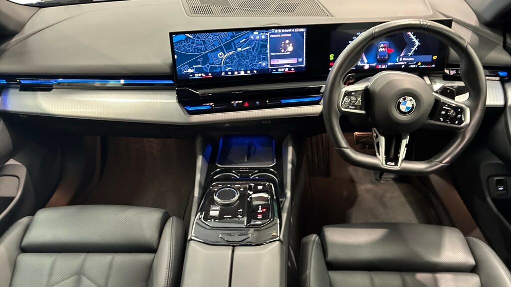 BMW 5 Series 520I M Sport Black #6