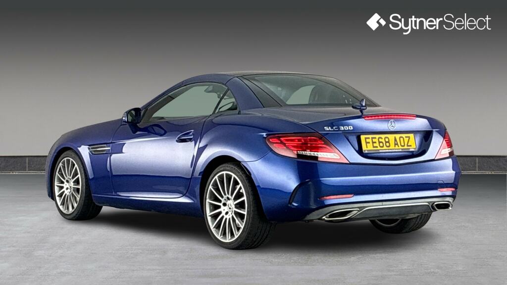 Mercedes-Benz SLC Slc 300 Amg Line 9G-tronic Blue #3