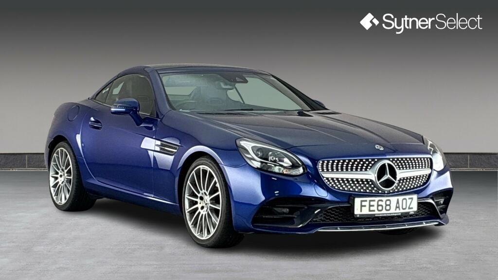Mercedes-Benz SLC Slc 300 Amg Line 9G-tronic Blue