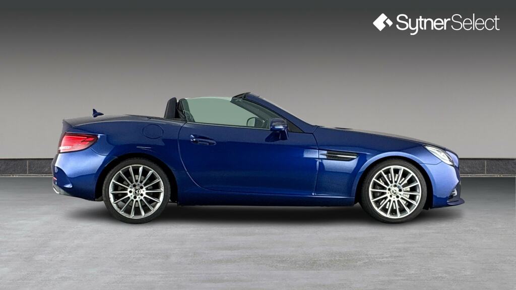 Mercedes-Benz SLC Slc 300 Amg Line 9G-tronic Blue #6