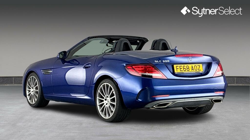 Mercedes-Benz SLC Slc 300 Amg Line 9G-tronic Blue #4
