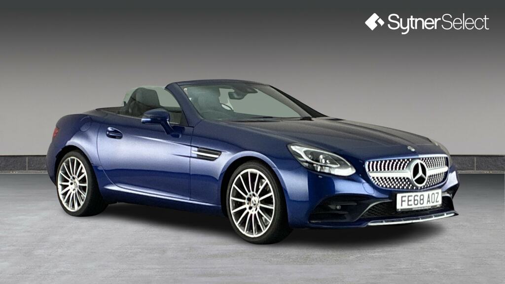 Mercedes-Benz SLC Slc 300 Amg Line 9G-tronic Blue #2