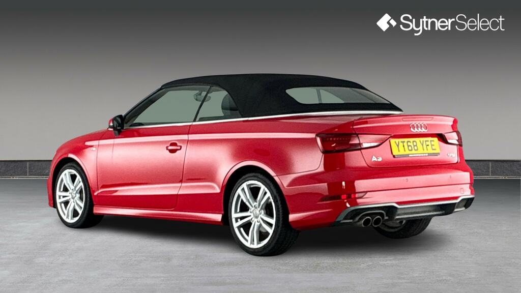 Audi A3 Cabriolet 1.5 Tfsi S Line Red #3