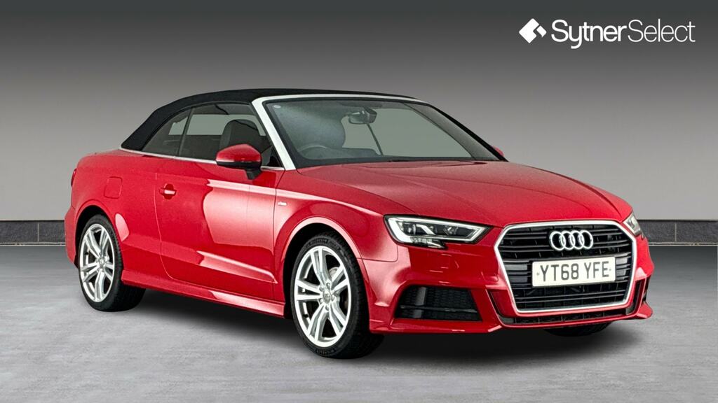 Audi A3 Cabriolet 1.5 Tfsi S Line Red