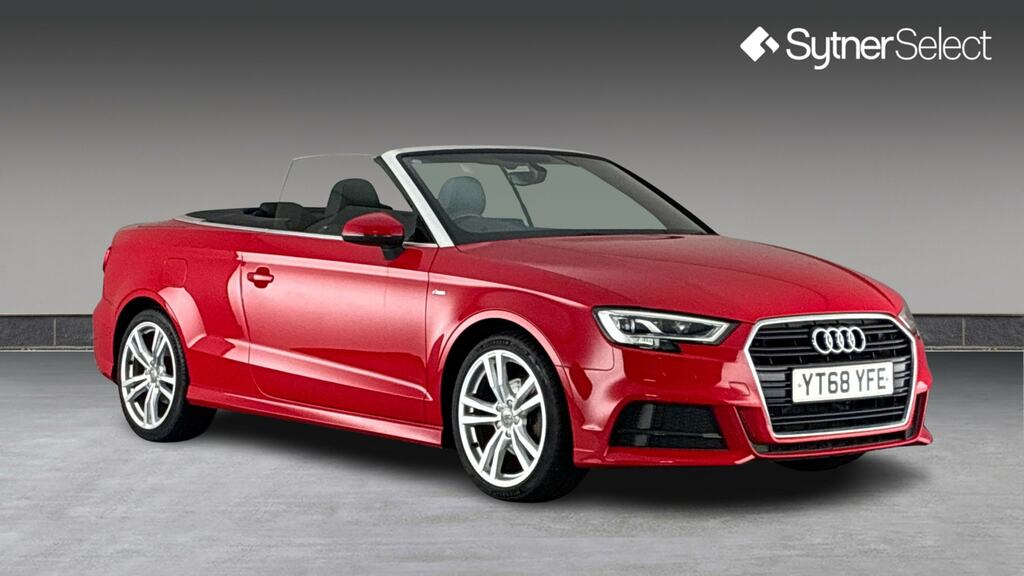 Audi A3 Cabriolet 1.5 Tfsi S Line Red #2