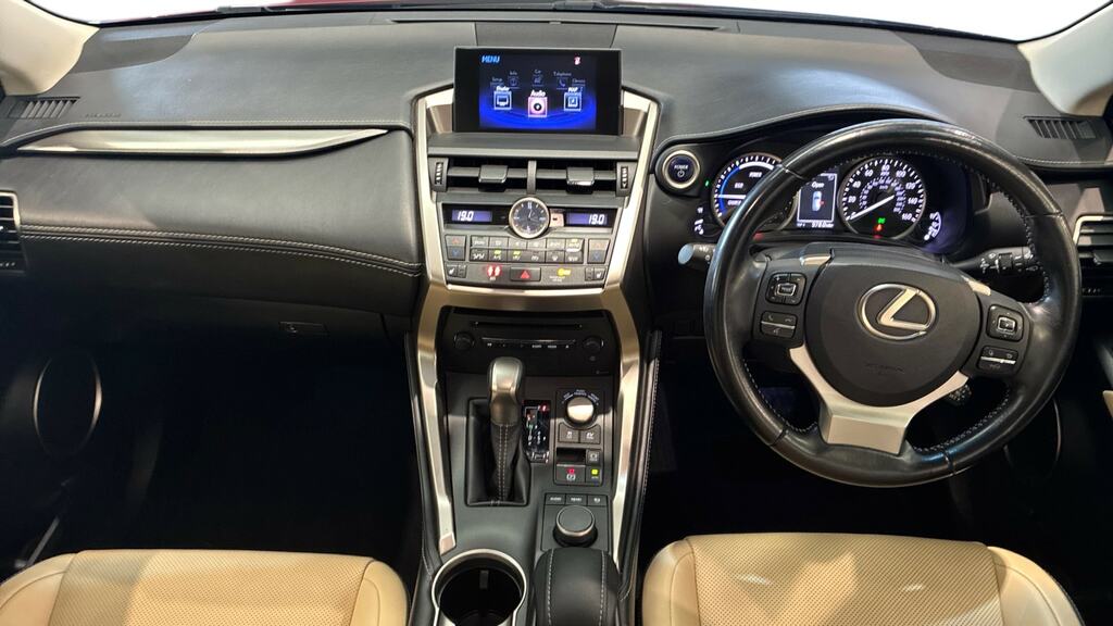 Lexus NX 300H 2.5 Luxury Cvt Red #6