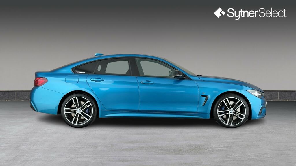 BMW 4 Series Gran Coupe 435D Xdrive M Sport Blue #3